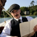 Michael Fassbender rilegge gli appunti in A Dangerous Method di David Cronenberg (UK, USA, Canada, Germania, Svizzera 2011)