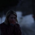 Emma Roberts terrorizzata in un'immagine tratta da February - L'innocenza del Male di Osgood Perkins (USA, Canada 2015)