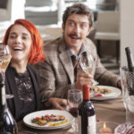 Eleonora Giovanrdi e Paolo Ruffini durante Natale a Londra - Dio salvi la Regina di Volfango De Biasi (Italia, 2016)