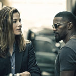 La bella Michelle Monaghan e il protagonista Jamie Foxx in Sleepless - Il giustiziere di Baran bo Odar (USA, 2017)