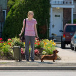 Greta Gerwig in compagnia del bassotto in Wiener-Dog di Todd Solondz (USA, 2016)