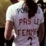 Proteste femminili nel corso del documentario Free to Run di Pierre Morath (Svizzera, Francia, Belgio 2016)