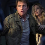 Tom Cruise e Annabelle Wallis, giustamente atterriti nel corso de La mummia di Alex Kurtzman (The