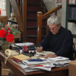 Jean Sorel in studio durante Strange Birds di Elise Girard (Drôles d'oiseaux, Francia 2017)