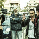 Un'immagine dal set del cortometraggio Mostri di Adriano Giotti (Italia, 2016)