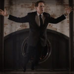 Un fluttuante Kyle MacLachlan in un momento di Twin Peaks di David Lynch e Mark Frost (serie tv, USA 2017)