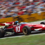 Una delle storiche monoposto nel documentario Ferrari 312B di Andrea Marini (Italia, 2017)