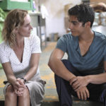 Sandrine Bonnaire e Kamal El Amri in un momento di Prendre le large di Gaël Morel (Francia, 2017)