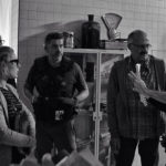 Michele De Angelis su set del corto L'uomo nella macchina da presa Foto © Copyright - Patrizio Cipollini e Franco Lotterio