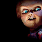 Il bambolotto Chucky al massimo della perfidia in un'immagine promozionale