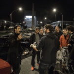 Un'immagine della lavorazione del corto Pizza Marconi di Maurizio M. Merli (Italia, 2017)