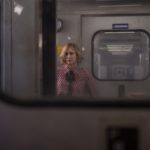 Vera Farmiga in un'immagine tratta da L'uomo sul treno di Jaume Collet-Serra (The Commuter, UK, USA 2018)
