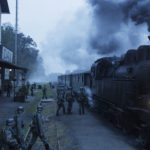 Treni nazisti verso la morte durante Un sacchetto di biglie di Christian Duguay (Un sac de billes, Francia, Canada, Repubblica Ceca 2017)