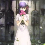 Una poetica immagine tratta da Fate/Stay Night: Heaven’s Feel 1. Presage Flower di Tomonori Sudô (Giappone, 2017)