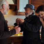 Gianni Amelio sul set de La tenerezza con Renato Carpentieri e Micaela Ramazzotti