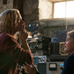 Ancora la regola del silenzio per Emily Blunt e Millicent Simmonds nel corso di A Quiet Place - Un posto tranquillo di John Krasinski (USA, 2018)