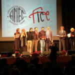 Alessandro Grande premiato sul palco di Cortinamtraggio 2018