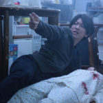Un'immagine tragica da Inuyashiki di Sato Shinsuke (Giappone, 2018)