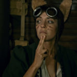 Désirée Giorgetti in un surreale squarcio de Le guerre horrende di Giulia Brazzale e Luca Immesi (Italia, 2017)