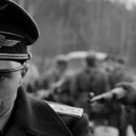 Max Hubacher in un momento di The Captain di Robert Schwentke (Der Hauptmann, Germania, Polonia, Francia 2017)