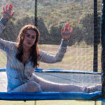 Elena Sofia Ricci nei panni di Veronica Lario, in una metaforica immagine tratta da Loro 2 di Paolo Sorrentino (Italia, Francia 2018)