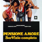 La "famigerata" locandina di Pensione Amore - serVizio completo di Luigi Russo (Italia, 1979)