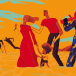 Un'emblematica immagine dal cortometraggio d'animazione La nostra storia di Lorenzo Latrofa (Italia, 2018)