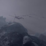 Una ventosa immagine tratta dal cortometraggio animato The Wayward Kite di Yuting Hsueh (Taiwan, 2017)