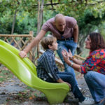 Pietro Massa e Cristina Donadio in un'idlilliaca immagine tratta da Aeffetto Domino di Pietro Massa (Italia, 2017)