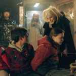 Alessandra Mastronardi e i giovani protagonisti di Ötzi e il mistero del tempo di Gabriele Pignotta (Italia, 2018)