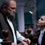 Ancora i due interpreti principali in un'immagine tratta da Mulk di Anubhav Sinha (India, 2018)