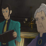 Il popolare eroe in un momento di Lupin III - Ritorno alle origini serie tv creata da Monkey Punch (Giappone, 2018)