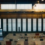 Gli interni dell'aeroporto Tempelhof a Berlino nel documentario Central Airport THF di Karim Aïnouz (Germania, Francia, Brasile 2018)