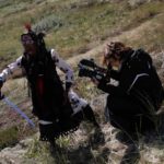 La regista sul set del documentario La vita cronica di Chiara Crupi (Italia, 2018)