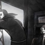 Un'immagine d'animazione tratta dal documentario Chris the Swiss di Anja Kofmel (Svizzera, 2018)