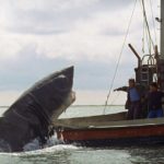 La creatura marina all'attacco durante Lo squalo di Steven Spielberg (Jaws, USA 1975)