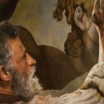 Enrico Lo Verso in un momento di Michelangelo - Infinito di Emanuele Imbucci (Italia, Città del Vaticano 2018)