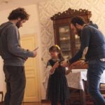 Un'immagine dal set di Aggrappati a me, cortometraggio di Luca Arcidiacono (Italia, 2018)