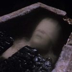 Un'inquietante immagine tratta da The Watcher in the Woods di John Hough (Titolo italiano Gli occhi del parco, USA 1980)