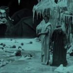 Un'inquietante immagine tratta da L'inferno 1911 di Francesco Bertolini, Giuseppe De Liguoro, Adolfo Padovan (Italia, 1911)