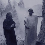 Dante e Virgilio in un'altra immagine da L'inferno 1911 di Francesco Bertolini, Giuseppe De Liguoro, Adolfo Padovan (Italia, 1911)