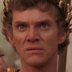 Malcolm McDowell in "Caligola" (1979)